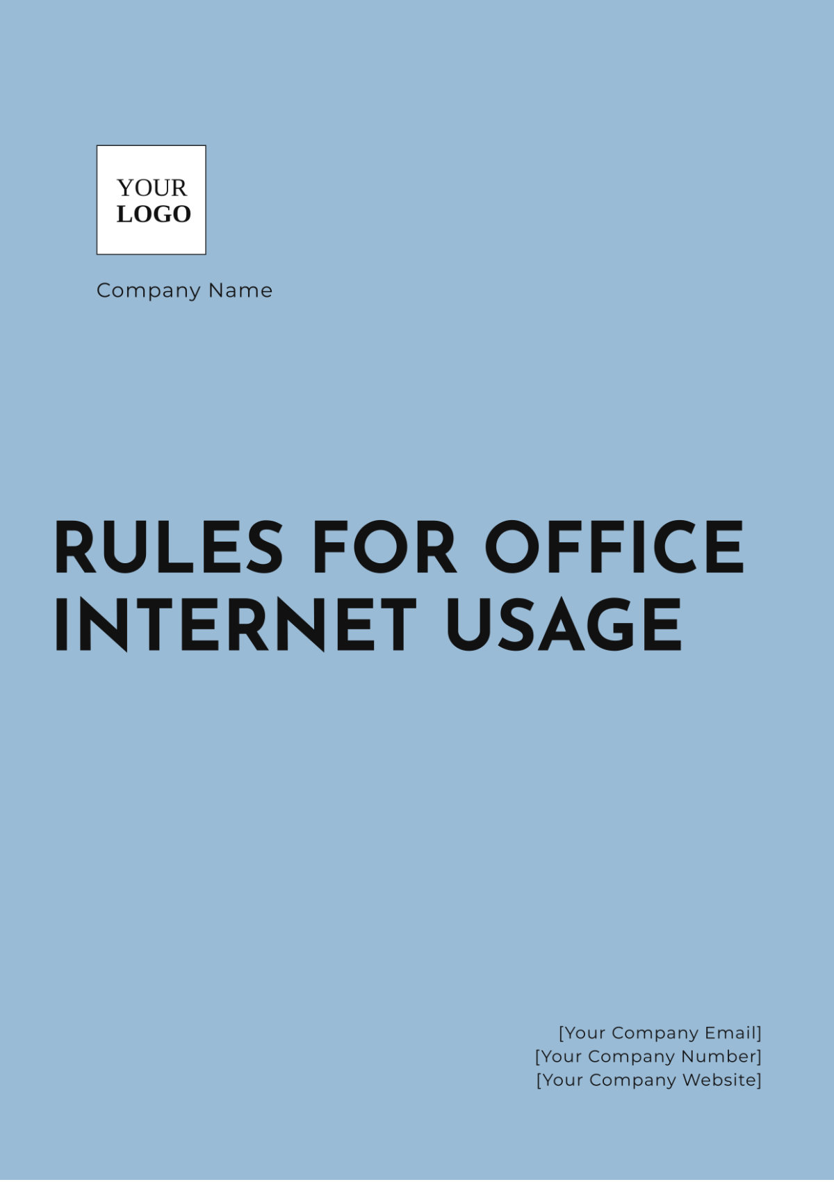 Rules for Office Internet Usage Template - Edit Online & Download