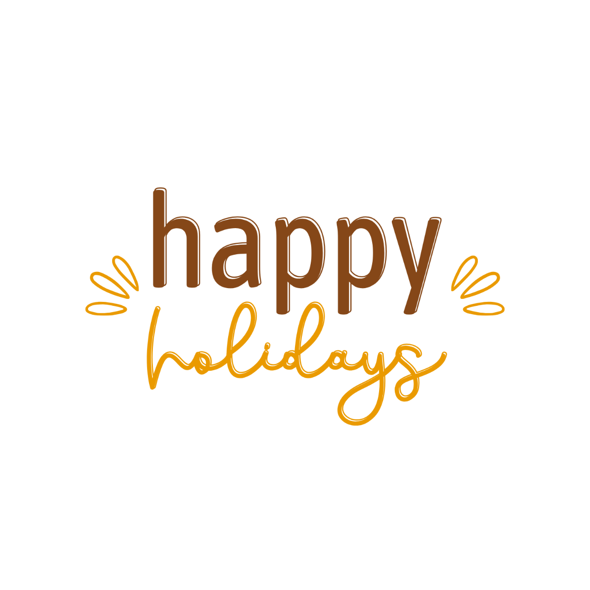 Inspirational Happy Holidays Text - Edit Online | Template.net