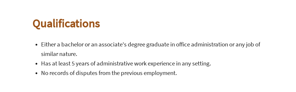 Free Administrative Associate Job Ad/Description Template 5.jpe