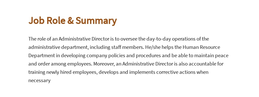 Free Administrative Director Job Ad/Description Template 2.jpe