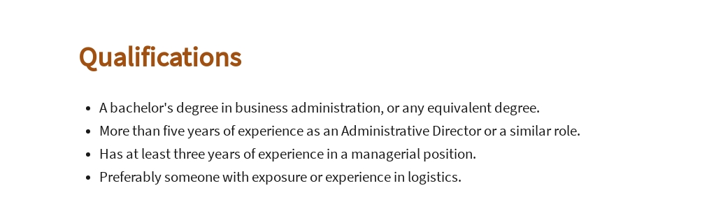 Free Administrative Director Job Ad/Description Template 5.jpe