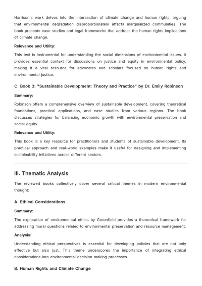 Free Book Literature Review Template to Edit Online