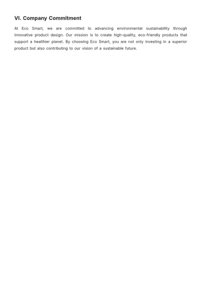 Free Green Product Description Template to Edit Online