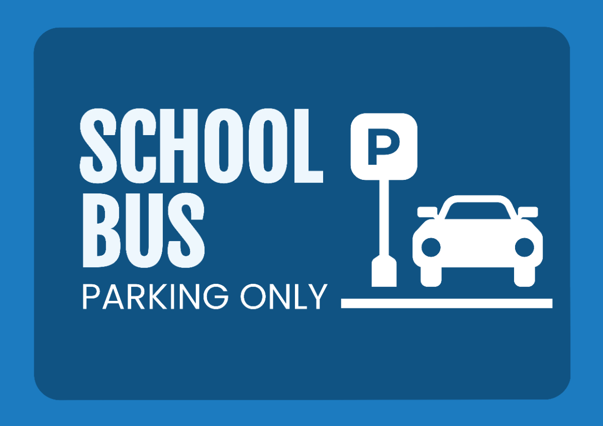 School Parking Sign Template - Edit Online & Download