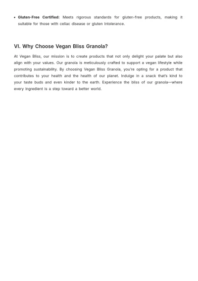 Free Vegan Product Description Template to Edit Online