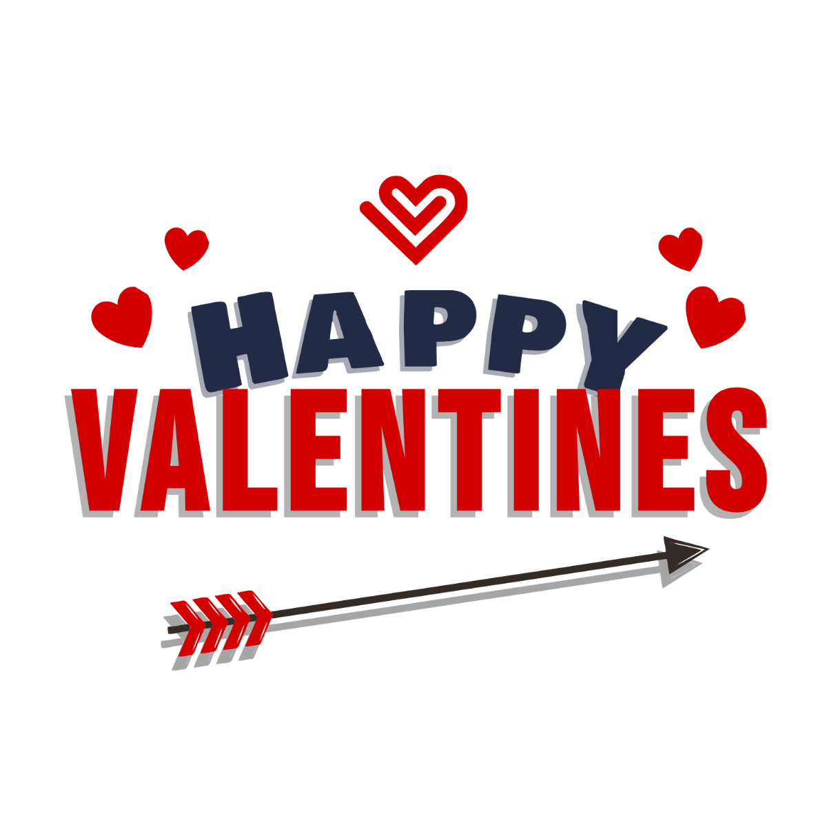 Creative Valentines Text - Edit-Online | Template.net