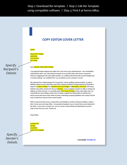 cover letter editor online free