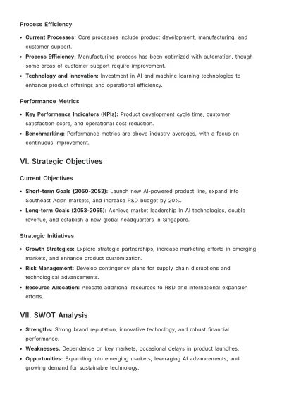 Free Corporate Review Template to Edit Online