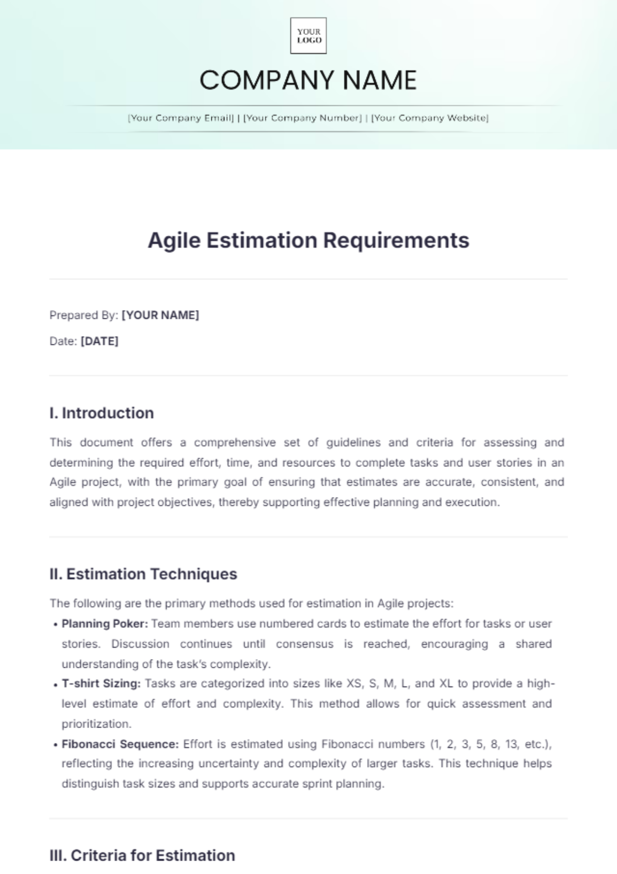 Free API Business Requirements Document Template To Edit Online Free API Business Requirements Document Template To Edit Online