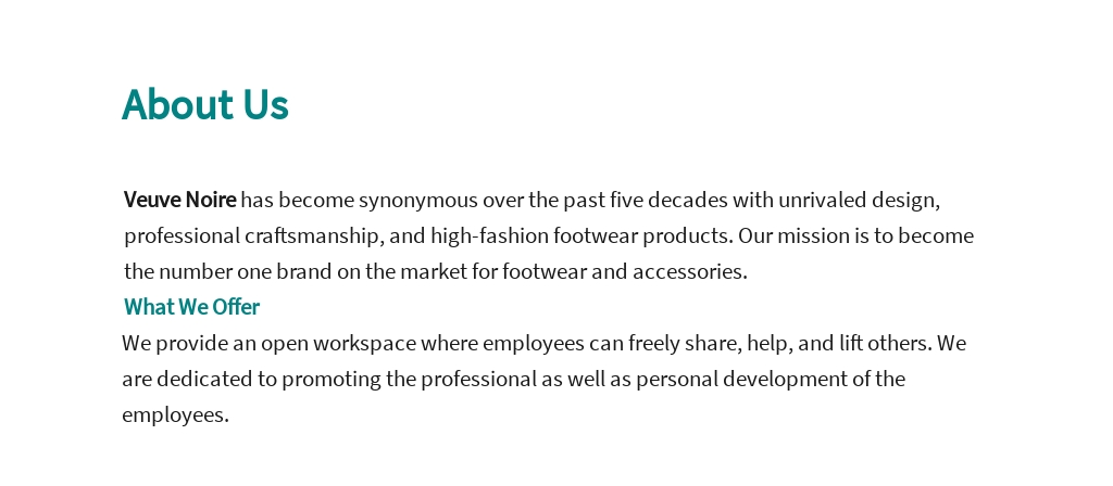 Free Footwear Designer Job Ad/Description Template - Google Docs, Word