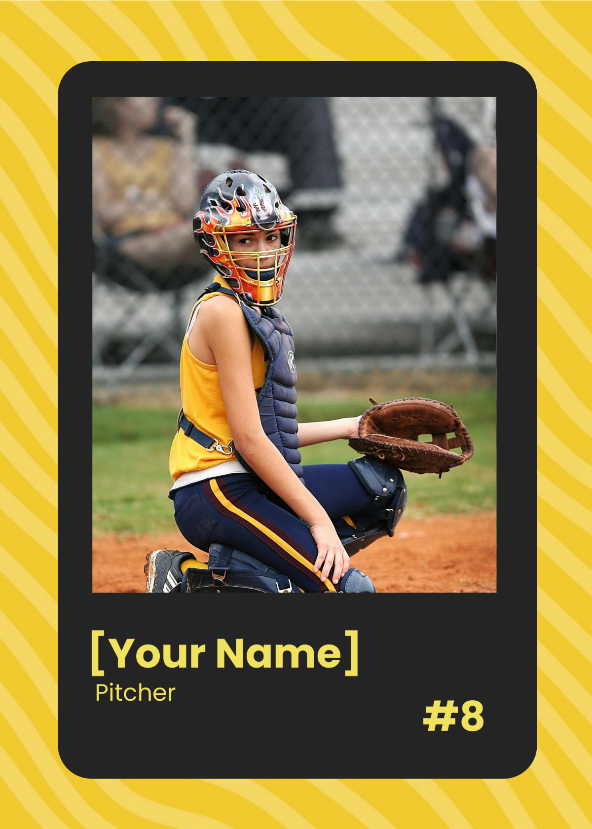 Minimalist Baseball Card