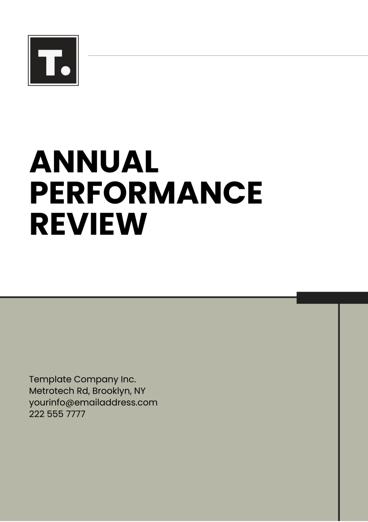 Annual Performance Review Template - Edit Online & Download