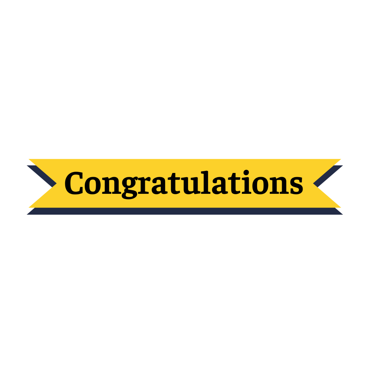 Classic Congratulations Text - Edit-Online | Template.net