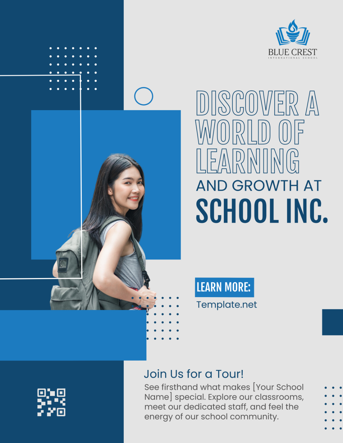 School Digital Flyer