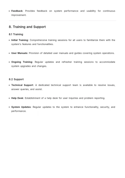 Free Inventory Control Requirements Template to Edit Online