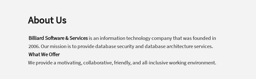 Information Systems Operations Manager Job Description
