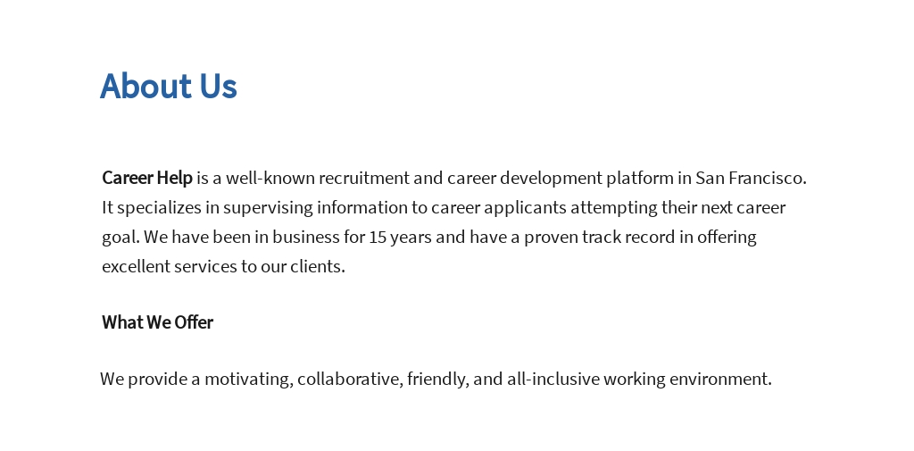 Information Technology Operations Manager Job AD Description Template In Google Docs Word 