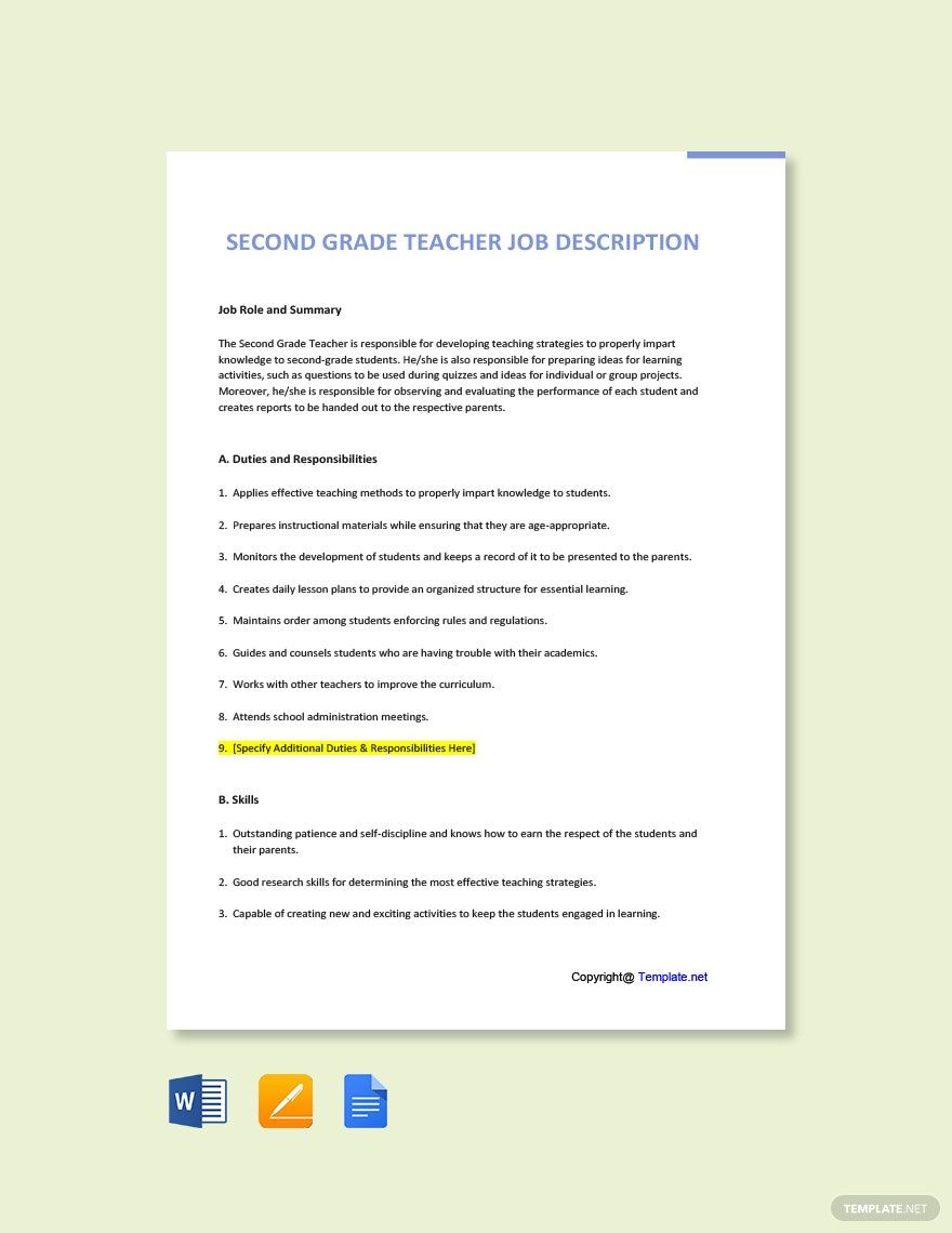 Teacher Templates Google docs Design, Free, Download