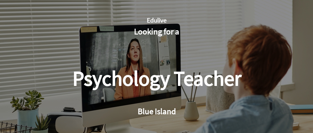 Free Psychology Teacher Job Ad/Description Template.jpe