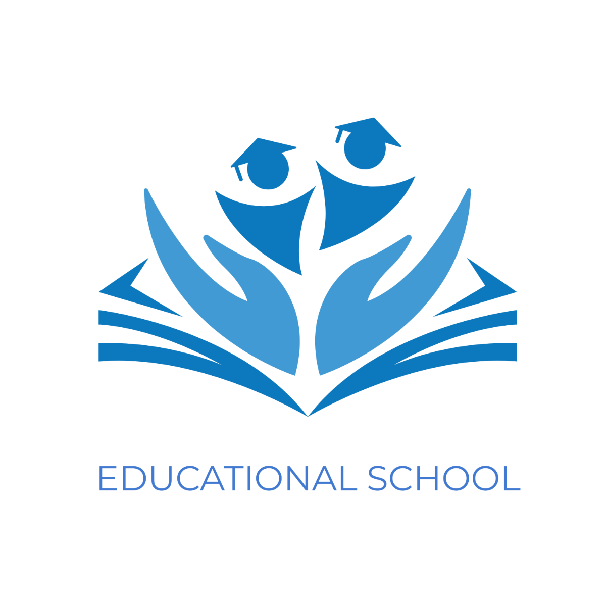 Free Educational School Logo Template - Edit Online & Download ...