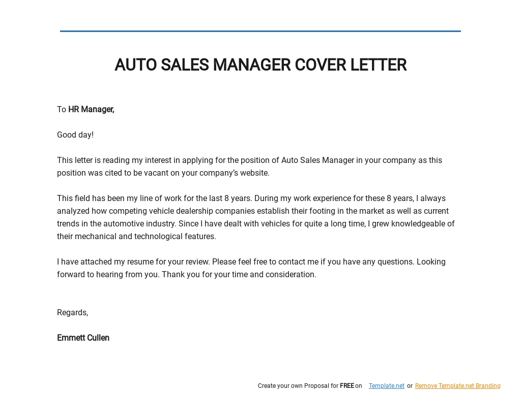 Auto Sales Manager Cover Letter Template.jpe