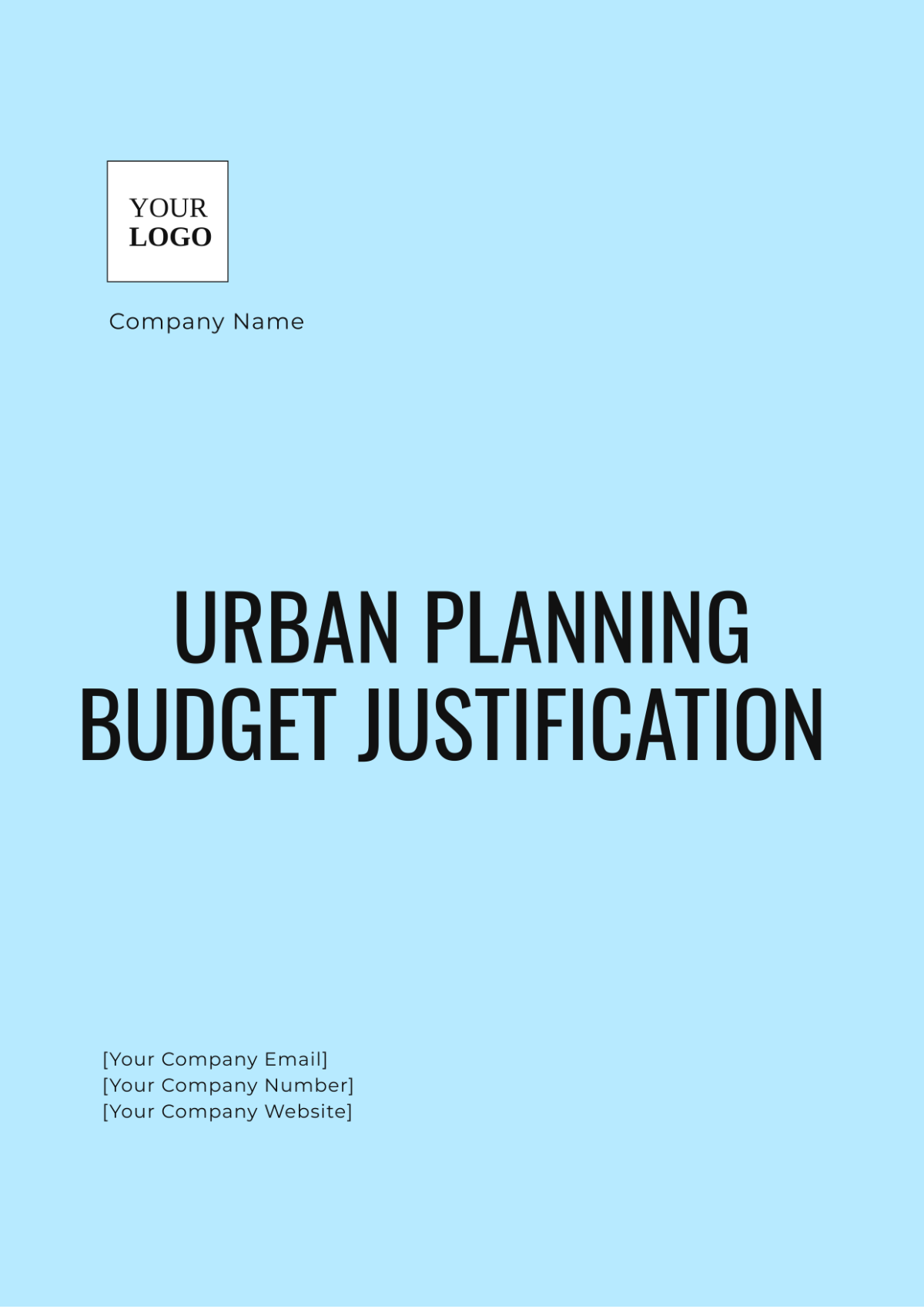 Urban Planning Budget Justification Template - Edit Online & Download