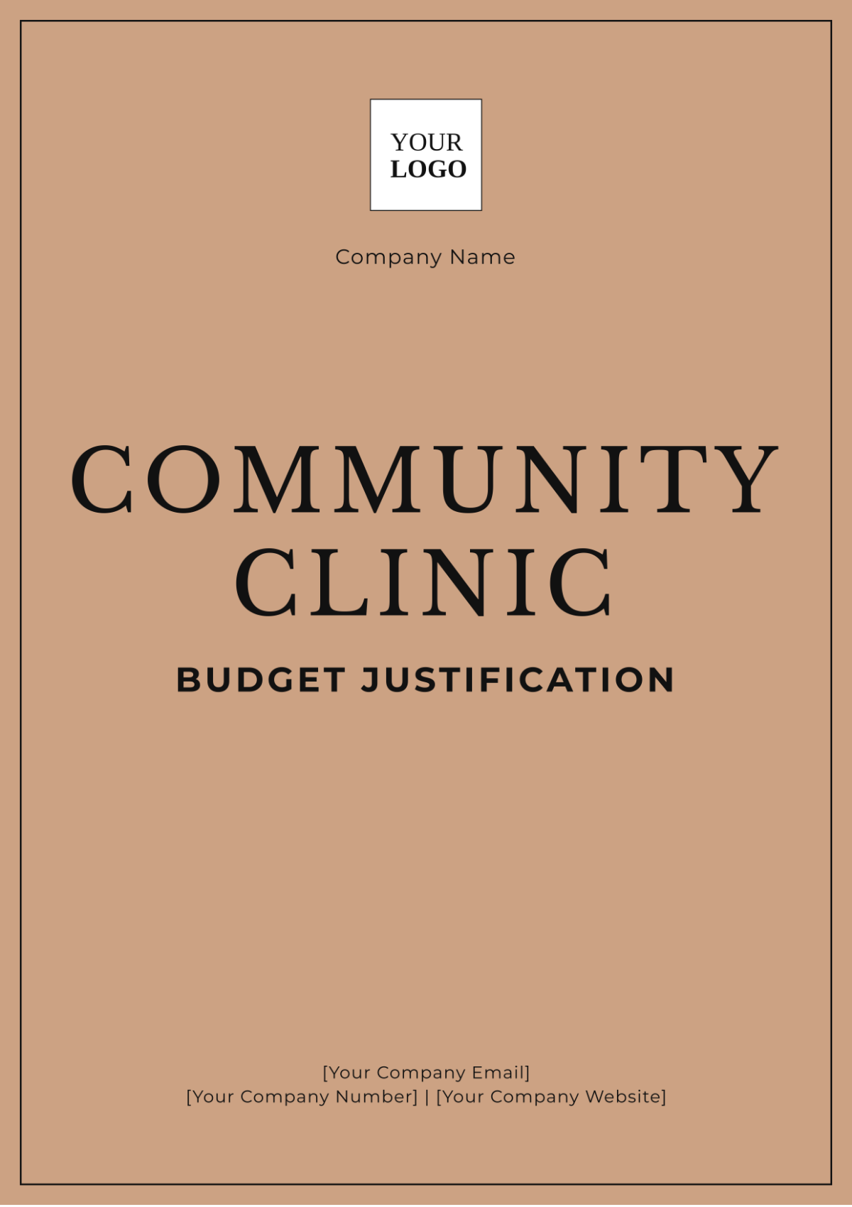 Community Clinic Budget Justification Template - Edit Online & Download