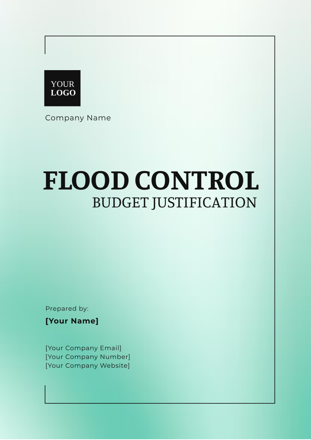 Flood Control Budget Justification Template - Edit Online & Download