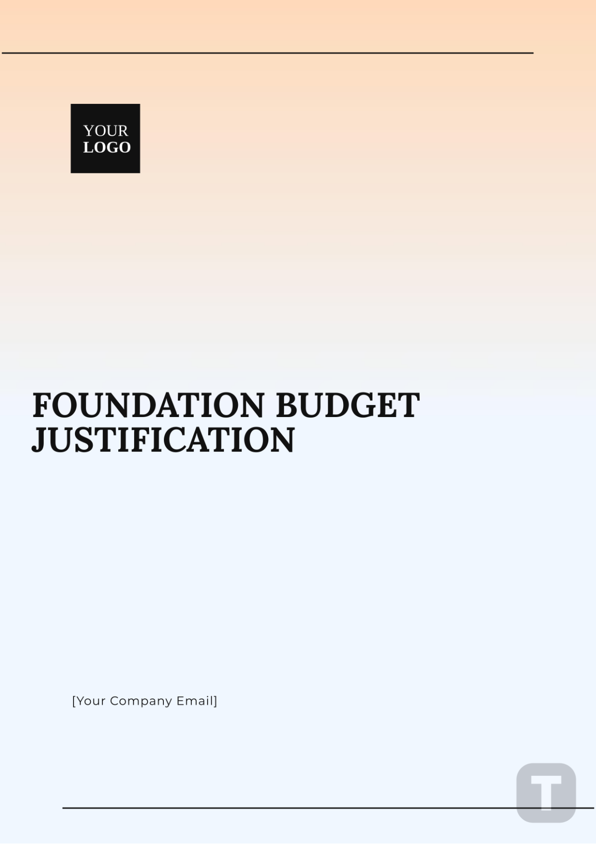 Foundation Budget Justification Template - Edit Online & Download