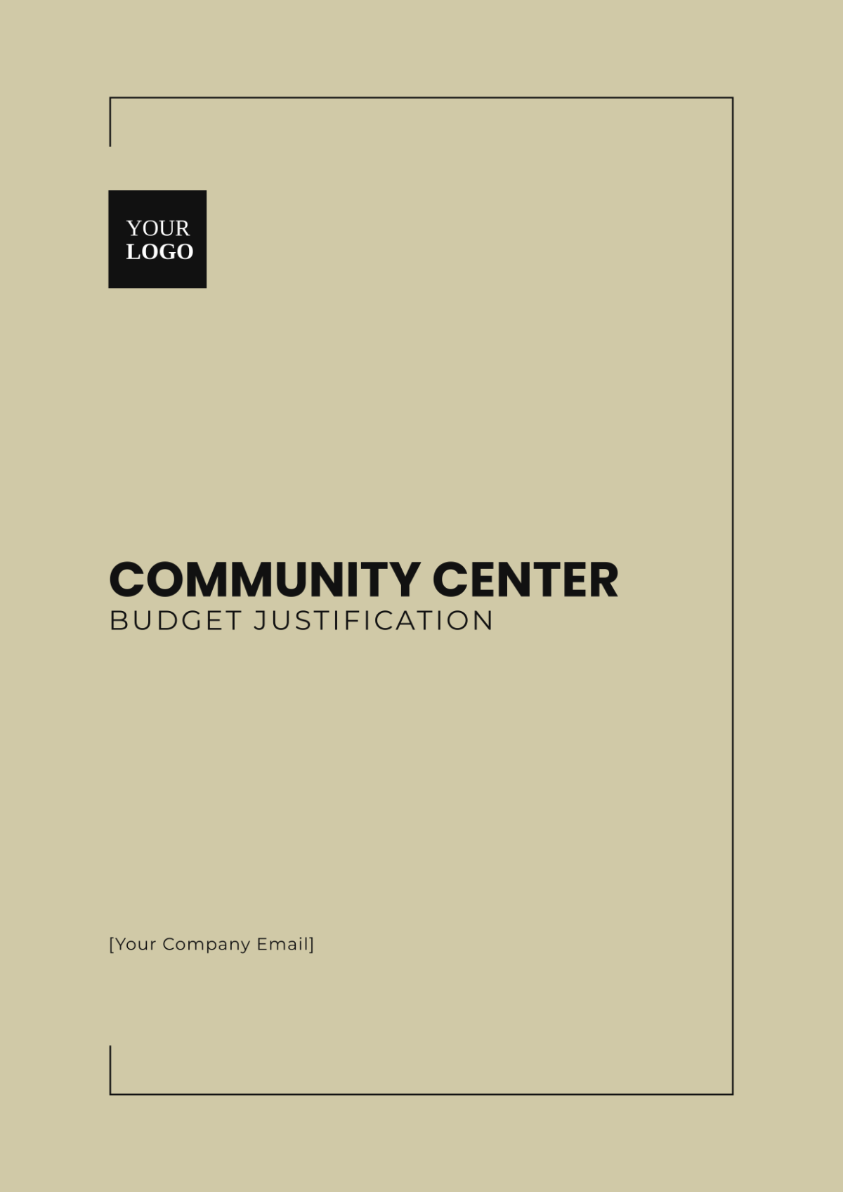 Community Center Budget Justification Template - Edit Online & Download