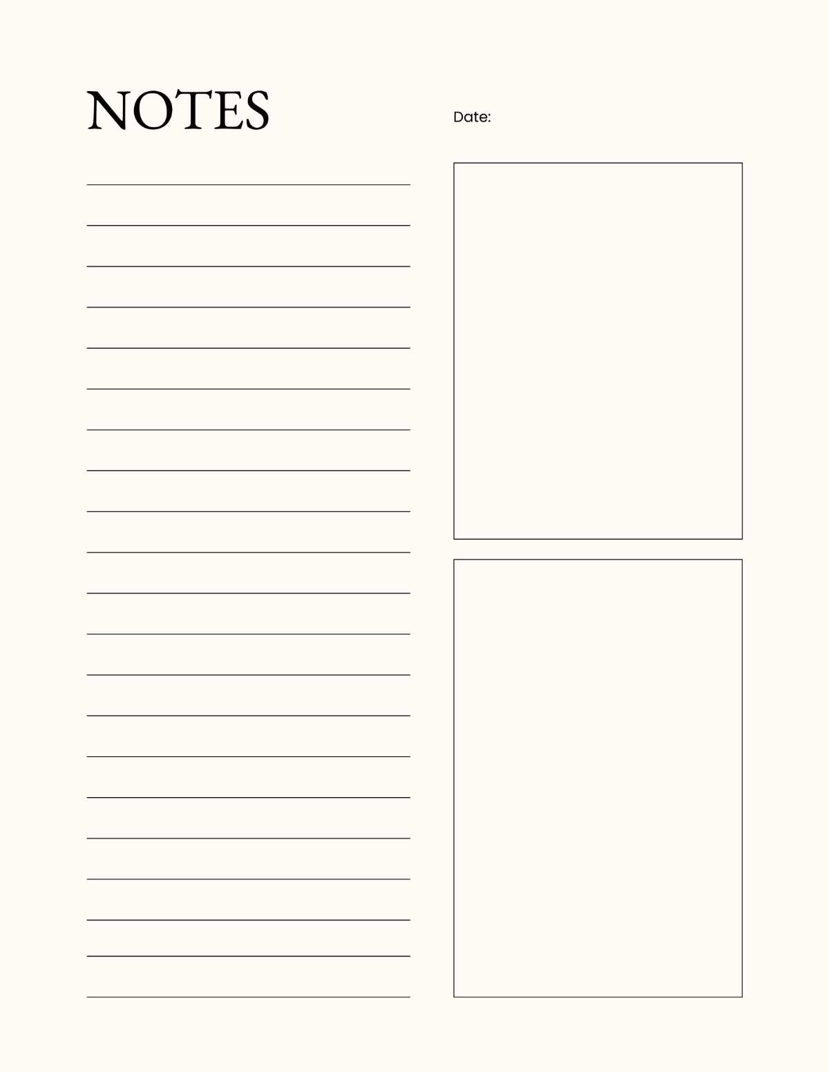 Free Paper Templates Editable And Printable