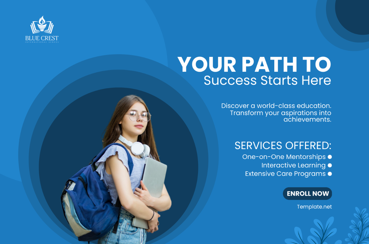 School Service Banner Template - Edit Online & Download