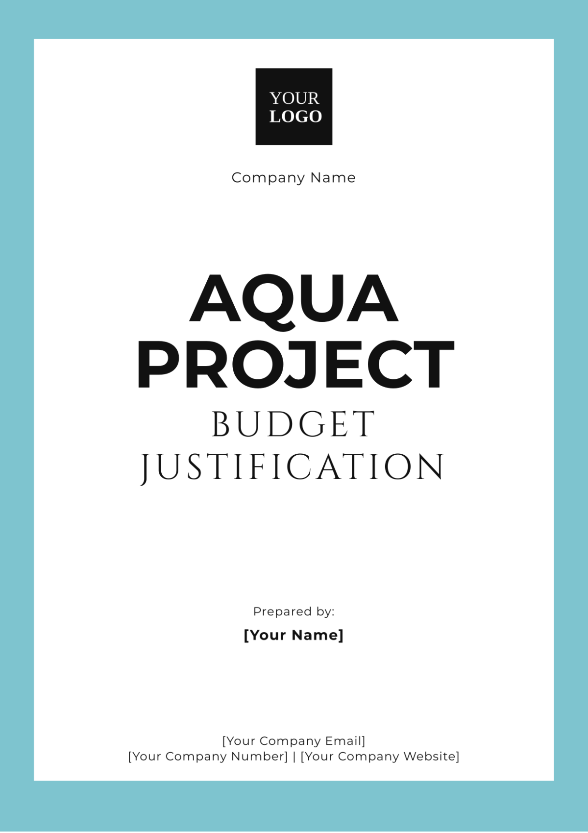 Aquaculture Project Budget Justification Template - Edit Online & Download