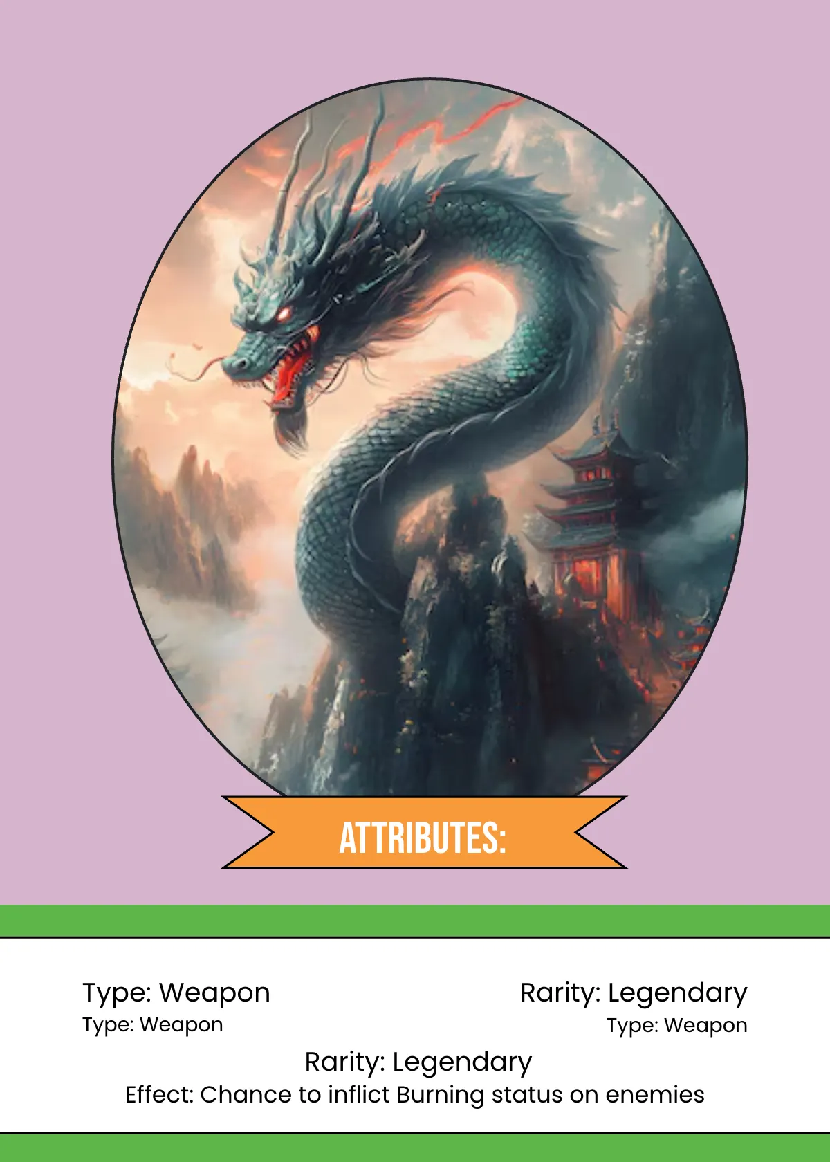 Free Collectible Card Game Template to Edit Online