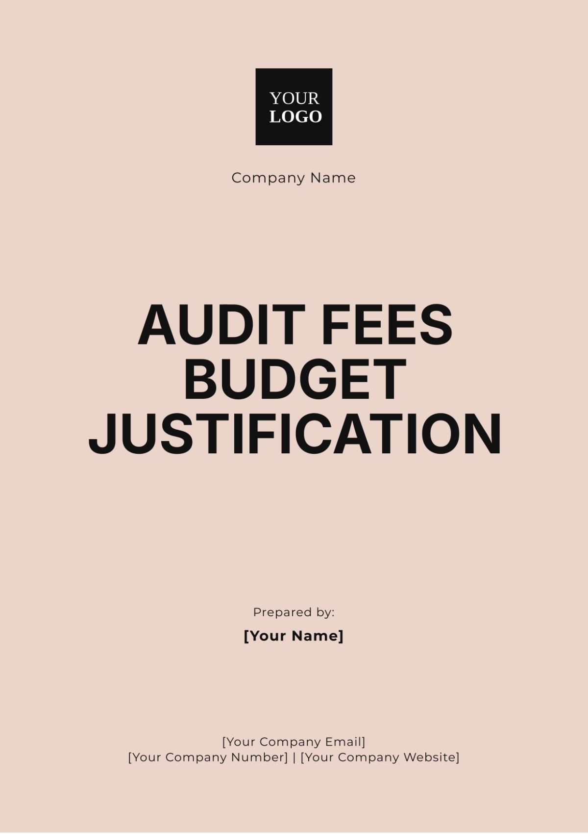 Audit Fees Budget Justification Template - Edit Online & Download