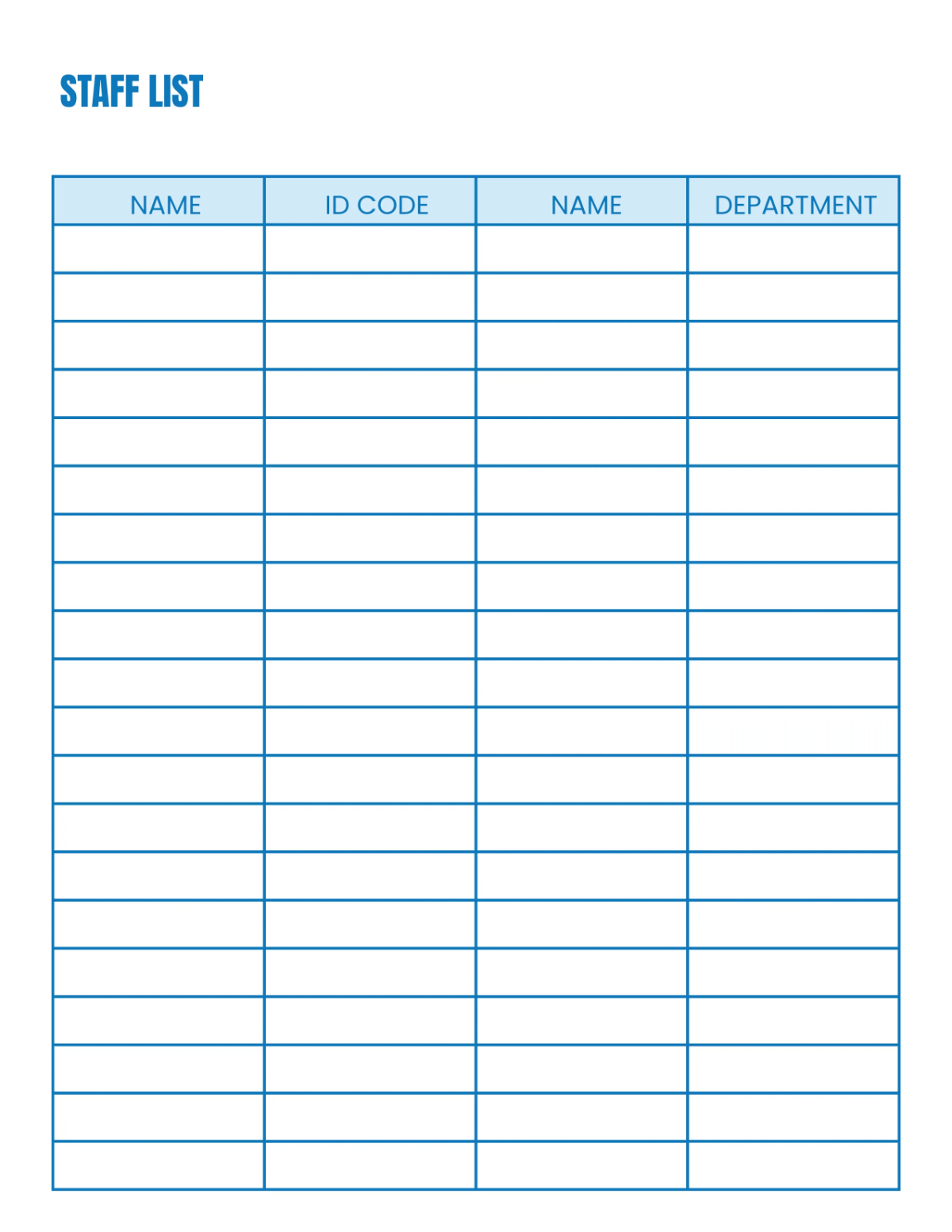 Free School Leave Planner Template to Edit Online