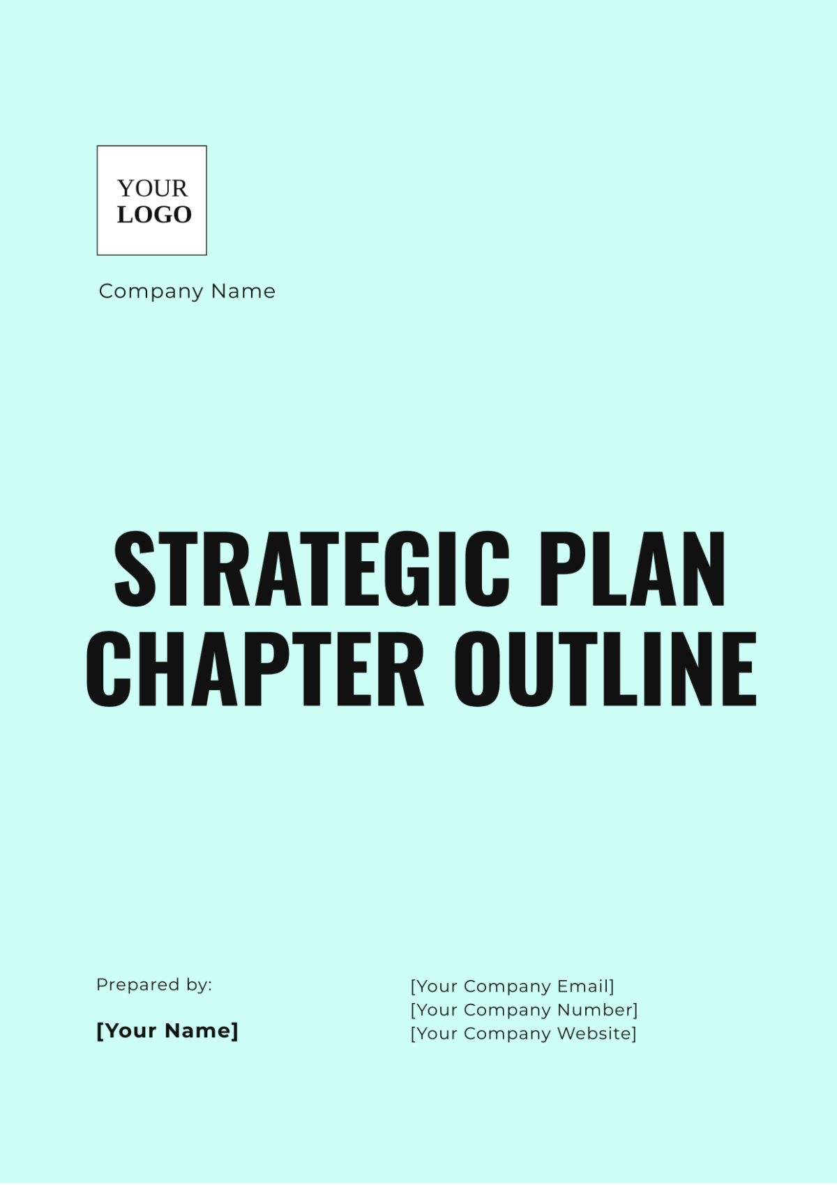 Strategic Plan Chapter Outline - Edit Online & Download