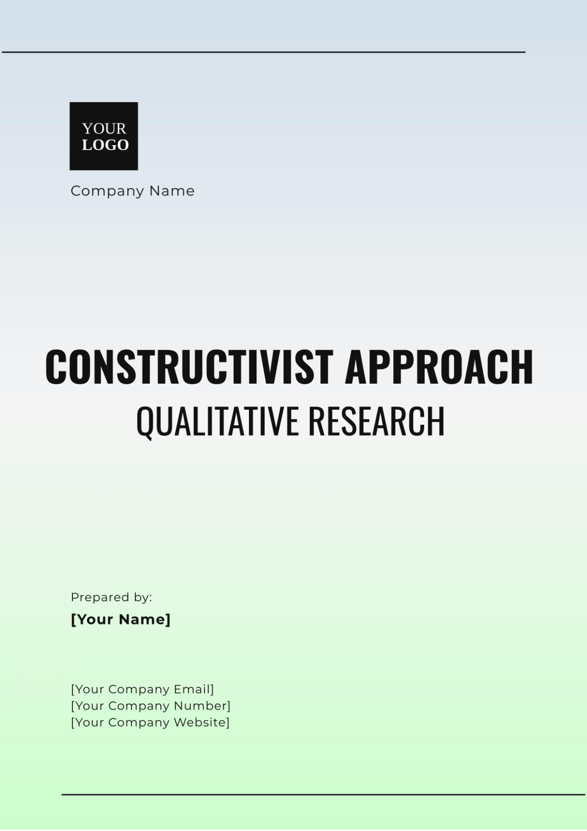 Constructivist Approach Qualitative Research Template - Edit Online & Download