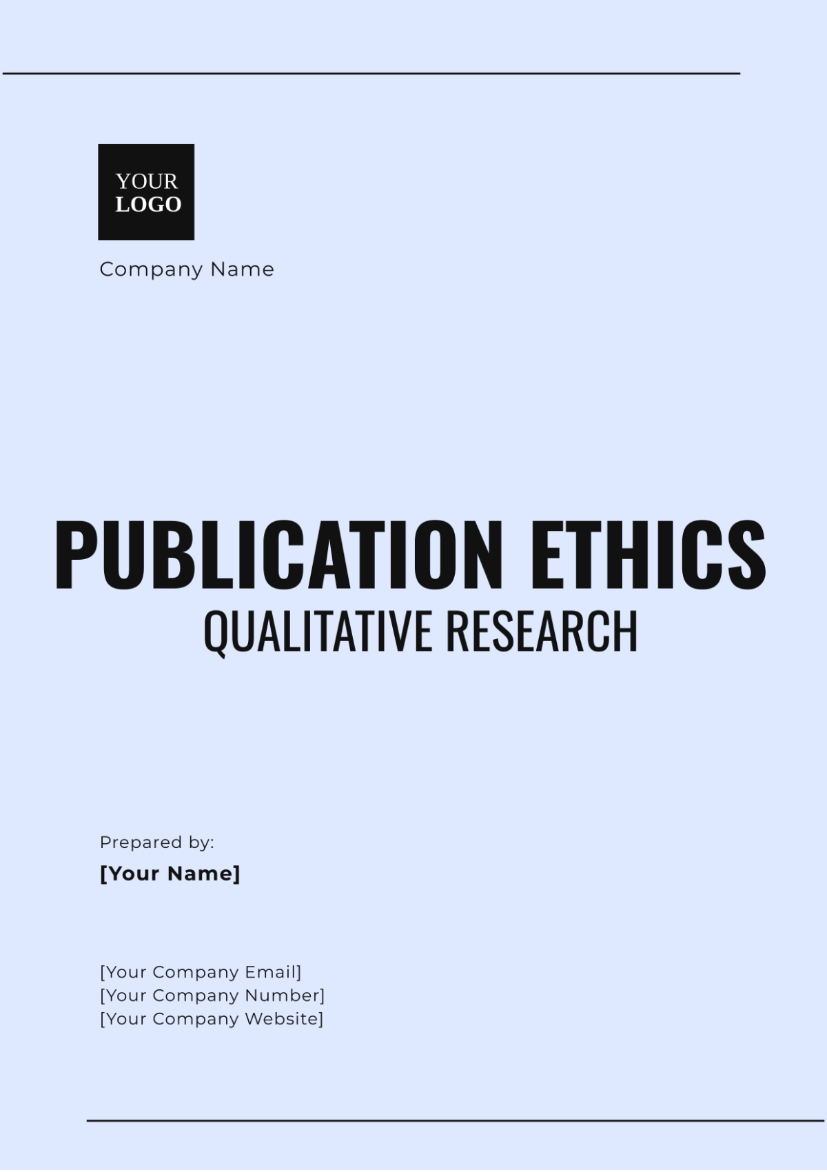 Publication Ethics Qualitative Research Template - Edit Online & Download