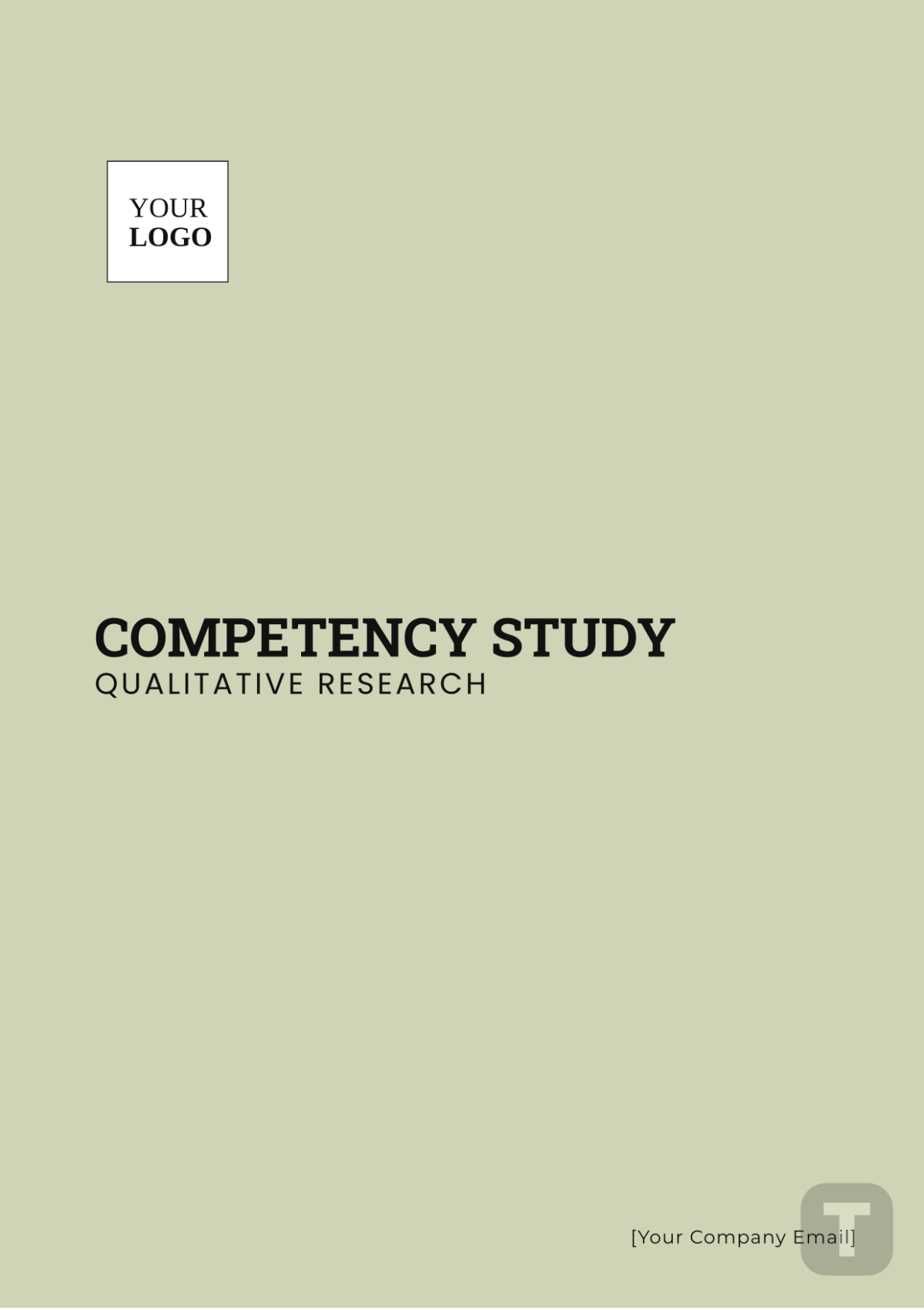 Competency Study Qualitative Research Template - Edit Online & Download