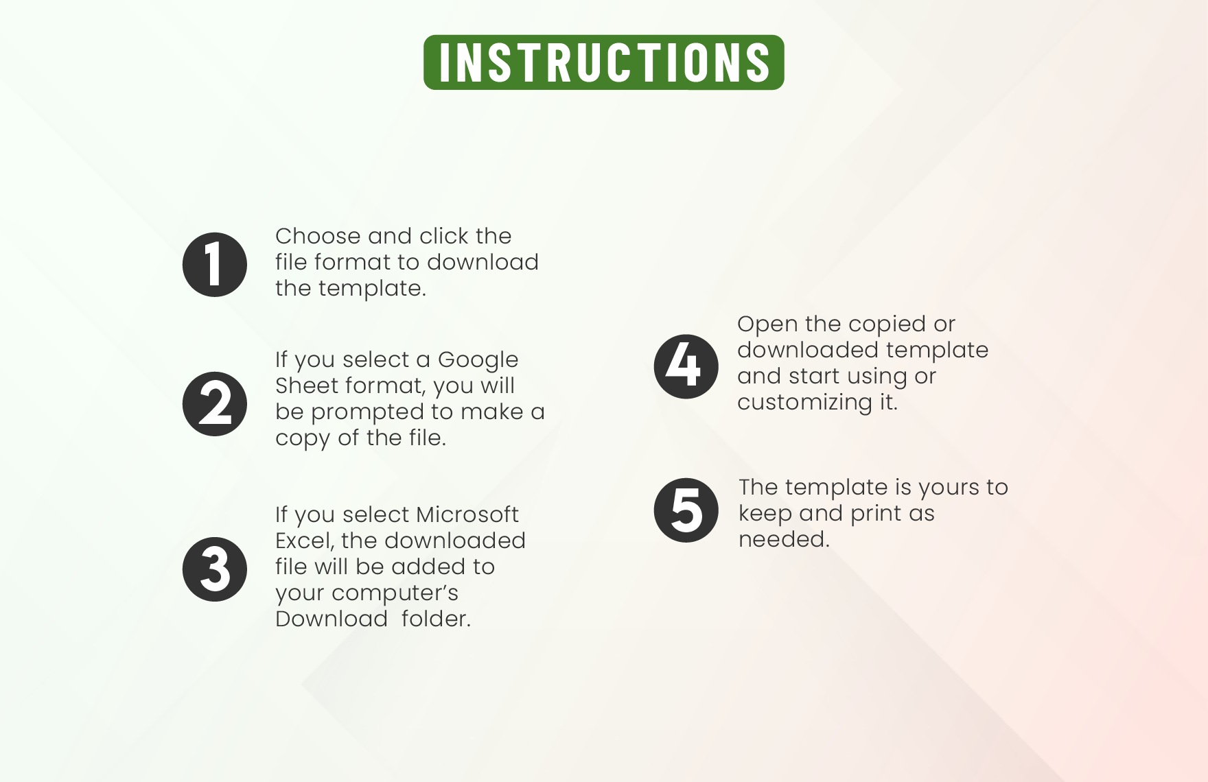 Administration Contract Management Database Template