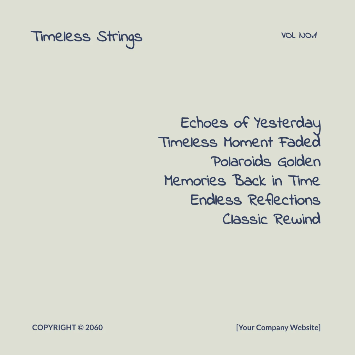 Free Classic Album Cover Template to Edit Online