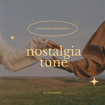 Free Aesthetic Album Cover Template to Edit Online
