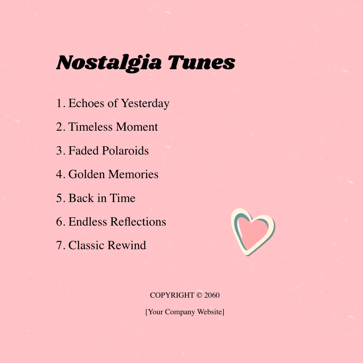 Free Vintage Album Cover Template to Edit Online