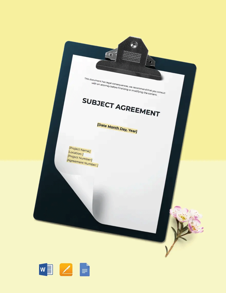 Printable Construction Agreement Template