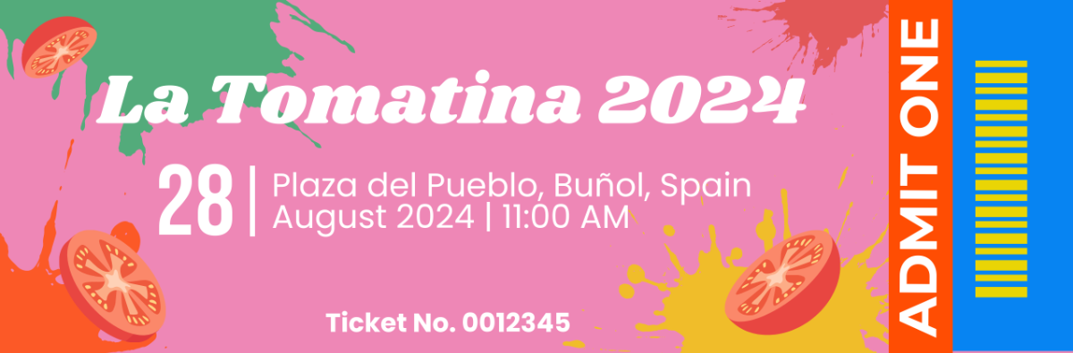 La Tomatina Ticket Template - Edit Online & Download