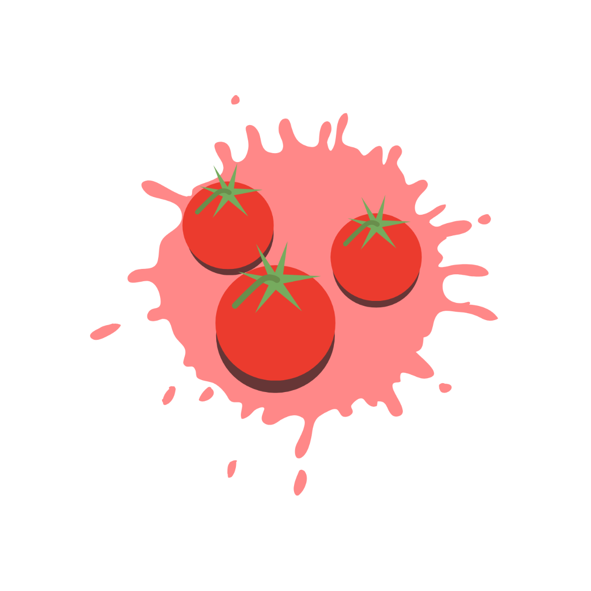 La Tomatina Festival Clipart Template - Edit Online & Download