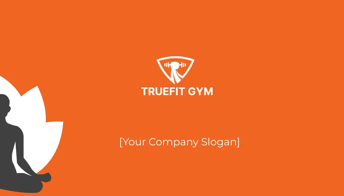 Free Gym Yoga Instructor Business Card Template to Edit Online