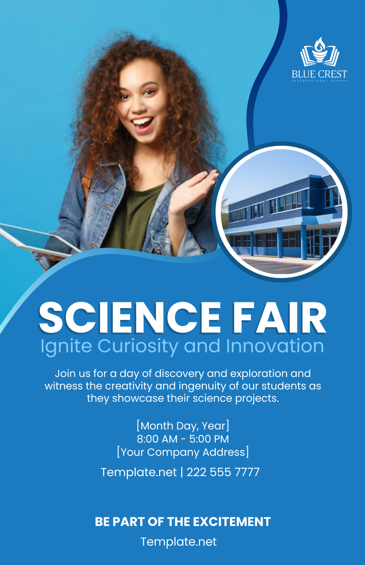 School Science Fair Poster