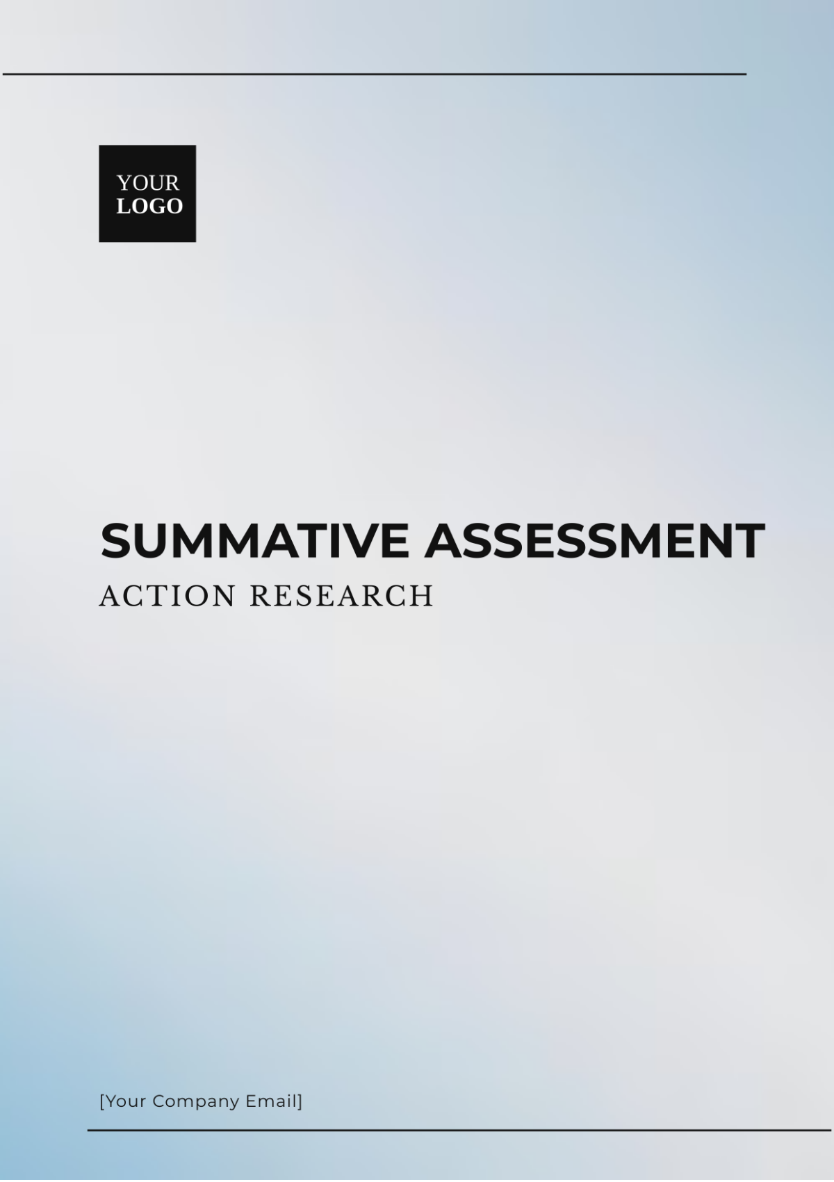 Summative Assessment Action Research Template - Edit Online & Download